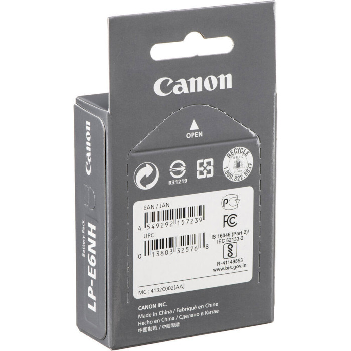 Аккумулятор CANON LP-E6NH 2130mAh (4132C002)