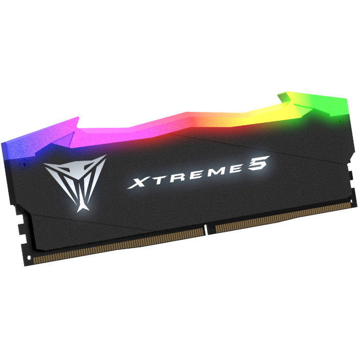 Модуль пам'яті PATRIOT Viper Xtreme 5 RGB DDR5 7800Mhz 32GB Kit 2x16GB (PVXR532G78C38K)