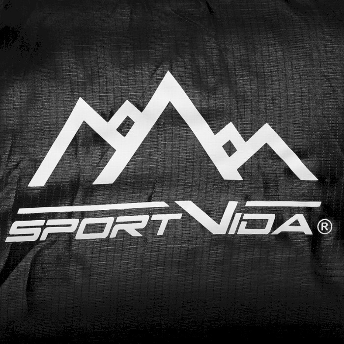 Спальник-ковдра SPORTVIDA SV-CC0069 +11°C Black/Gray Left