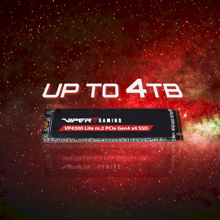 SSD диск PATRIOT Viper VP4300 Lite 1TB M.2 NVMe (VP4300L1TBM28H)