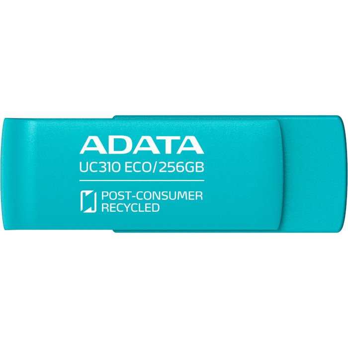 Флешка ADATA UC310 Eco 256GB Green (UC310E-256G-RGN)