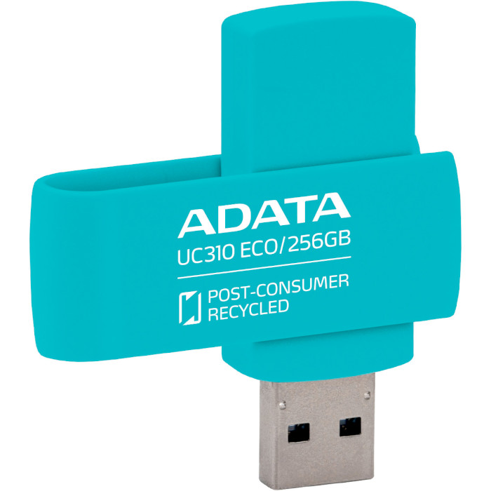Флешка ADATA UC310 Eco 256GB USB3.2 Green (UC310E-256G-RGN)