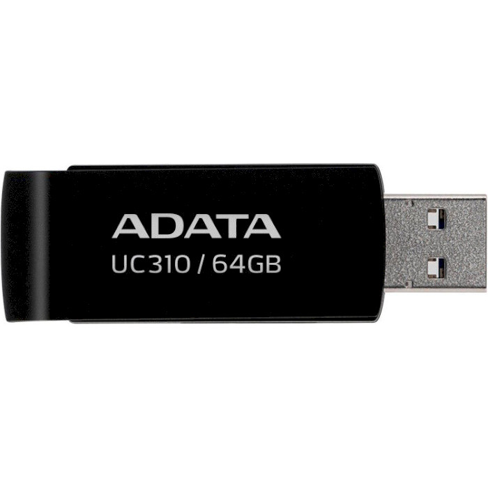Флешка ADATA UC310 64GB Black (UC310-64G-RBK)