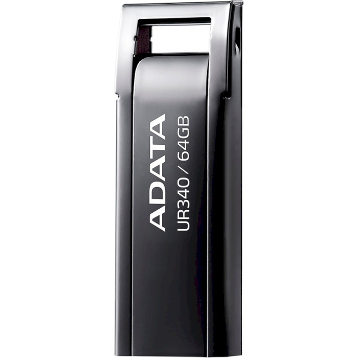 Флешка ADATA UR340 64GB USB3.2 Black (AROY-UR340-64GBK)