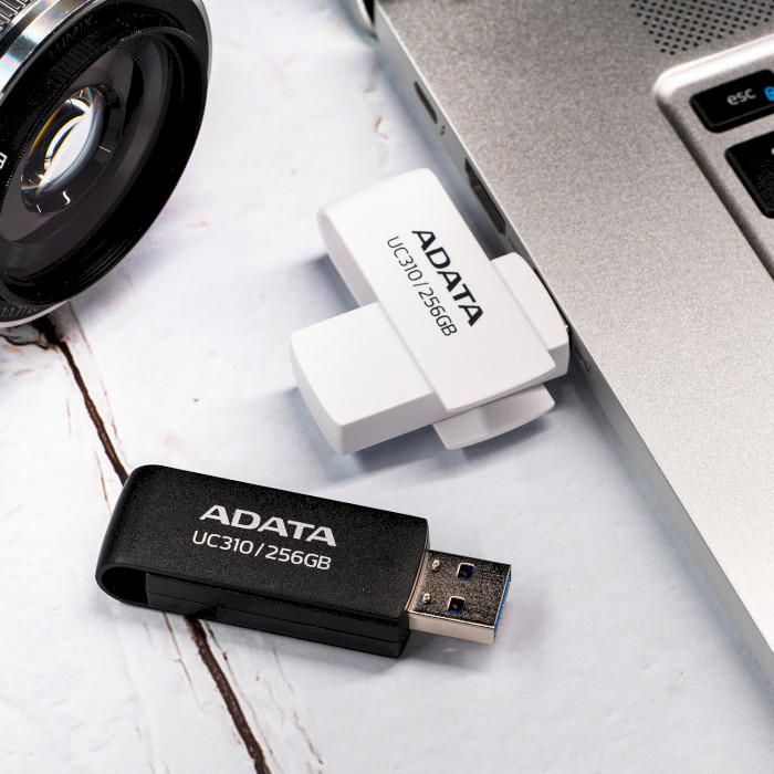 Флэшка ADATA UC310 128GB USB3.2 Black (UC310-128G-RBK)