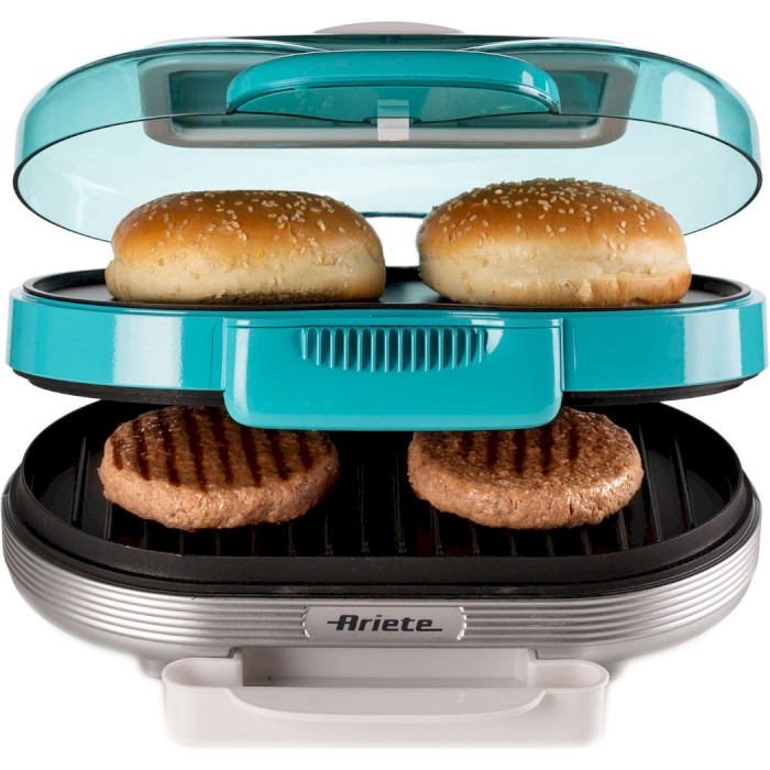 Бутербродница ARIETE 0205 Hamburger Maker Party Time Blue (00C020501AR0)