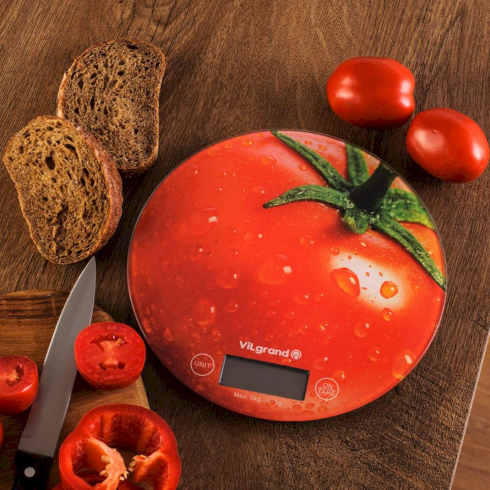 Кухонні ваги VILGRAND VKS-519 Tomato