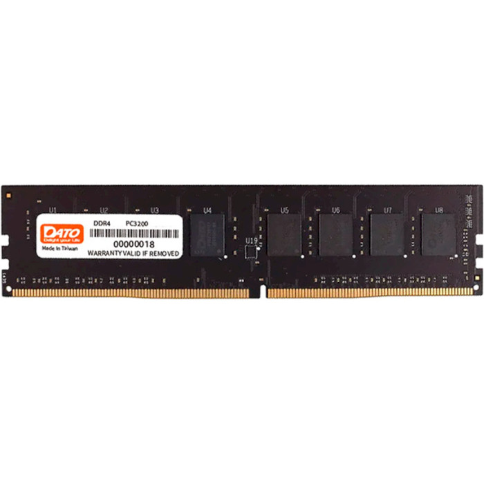 Модуль пам'яті DATO DDR4 3200MHz 16GB (DT16G4DLDND32)