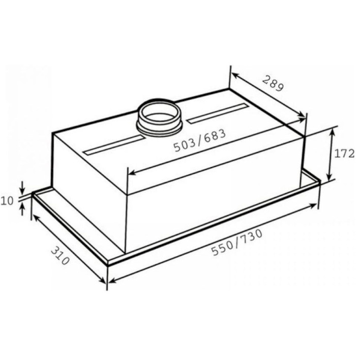 Вытяжка TEKA GFH 73 (40446710)