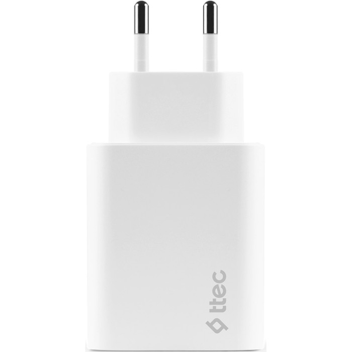 Зарядний пристрій TTEC SmartCharger Duo PD White (2SCS24B)