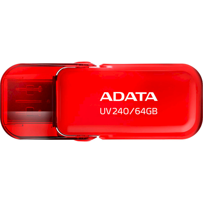 Флешка ADATA UV240 64GB USB2.0 Red (AUV240-64G-RRD)