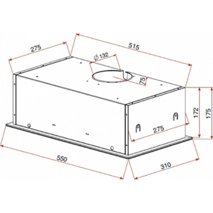 Витяжка TEKA GFG 2 White (40446751)