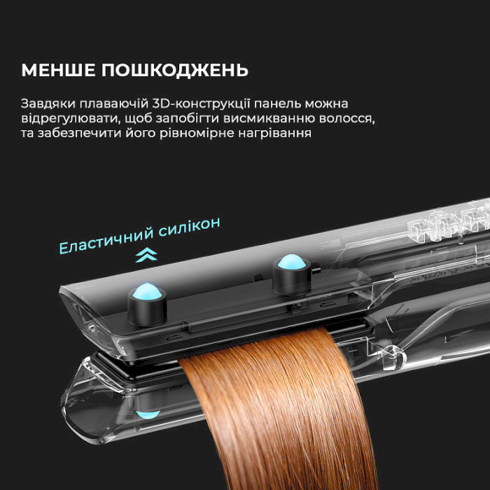 Щипці випрямляючi DREAME Cordless Hair Straightener Black (AST14A-BK)