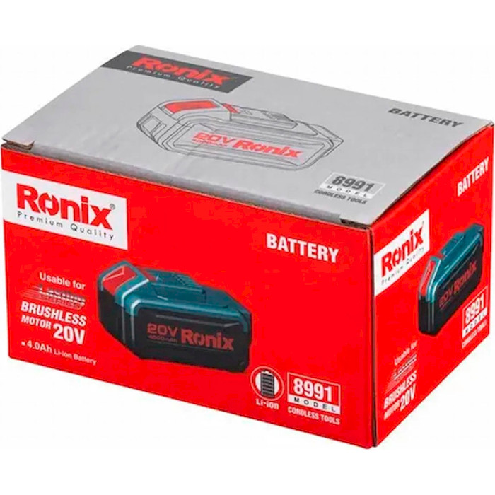 Акумулятор RONIX 20V 4Ah (8991)
