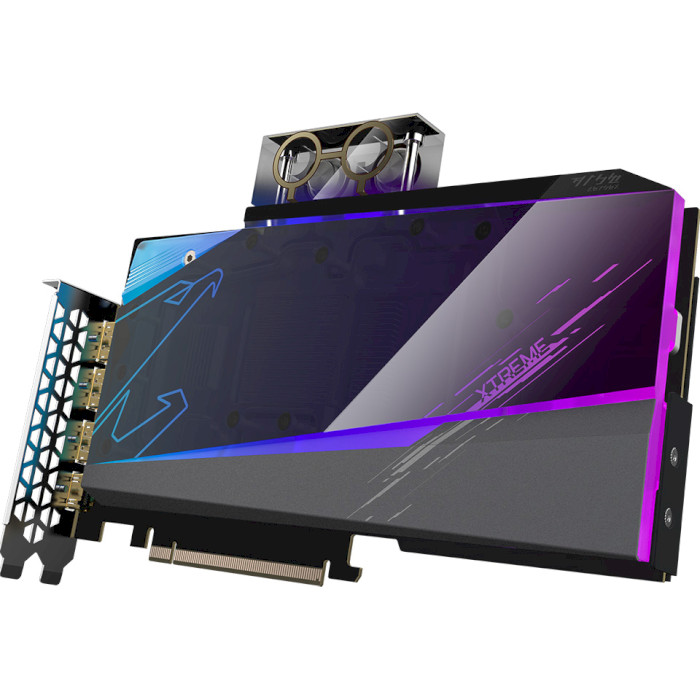 Видеокарта AORUS GeForce RTX 4070 Ti 12GB Xtreme WaterForce WB (GV-N407TAORUSX WB-12GD)