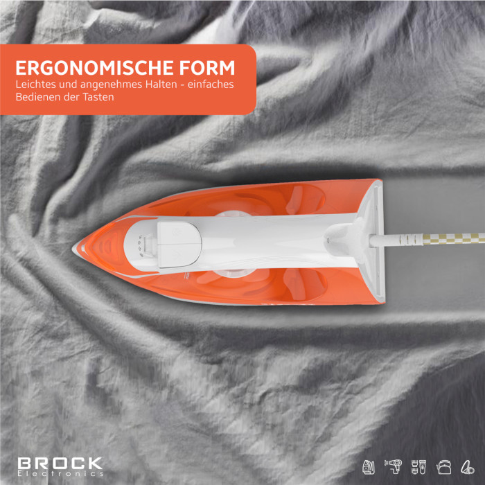 Утюг BROCK BSI 2012 OR