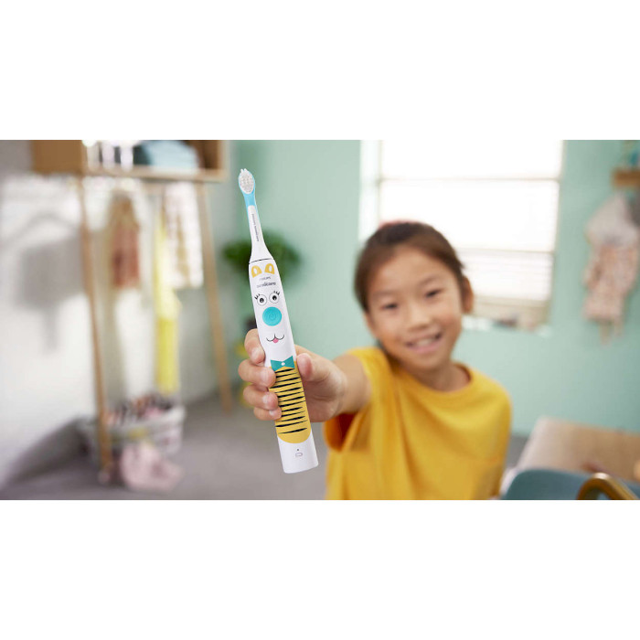 Електрична дитяча зубна щітка PHILIPS Sonicare for Kids Design a Pet Edition (HX3601/01)