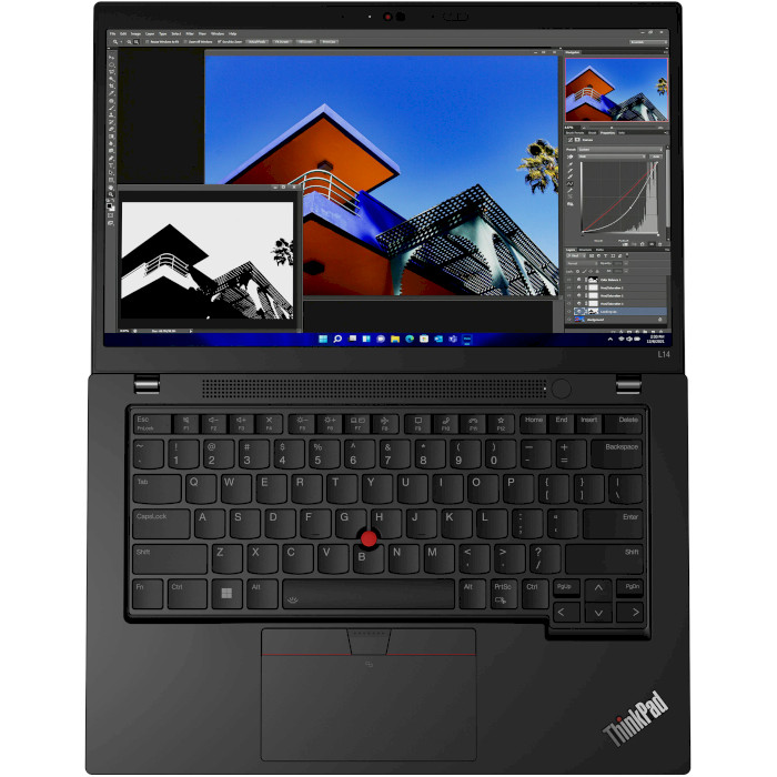 Ноутбук LENOVO ThinkPad L14 Gen 4 Thunder Black (21H5000JRA)