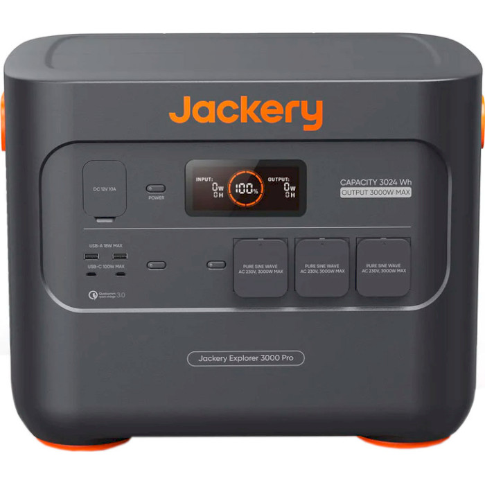 Зарядная станция JACKERY Explorer 3000 Pro (70-3000-EUOR01)