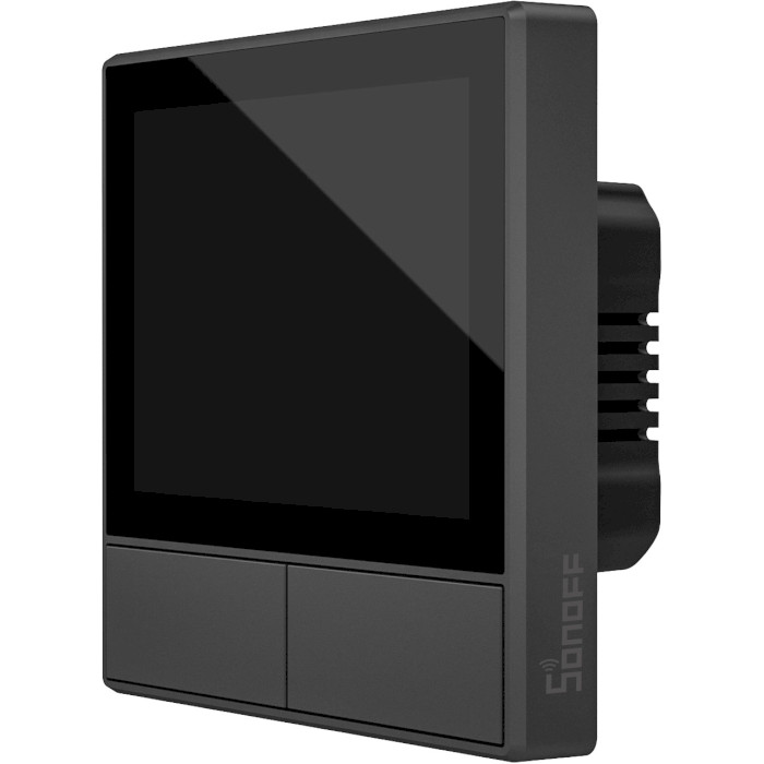 Розумний вимикач SONOFF NSPanel Smart Scene Wall Switch 2-gang Dim Gray (NSPANEL-EU)