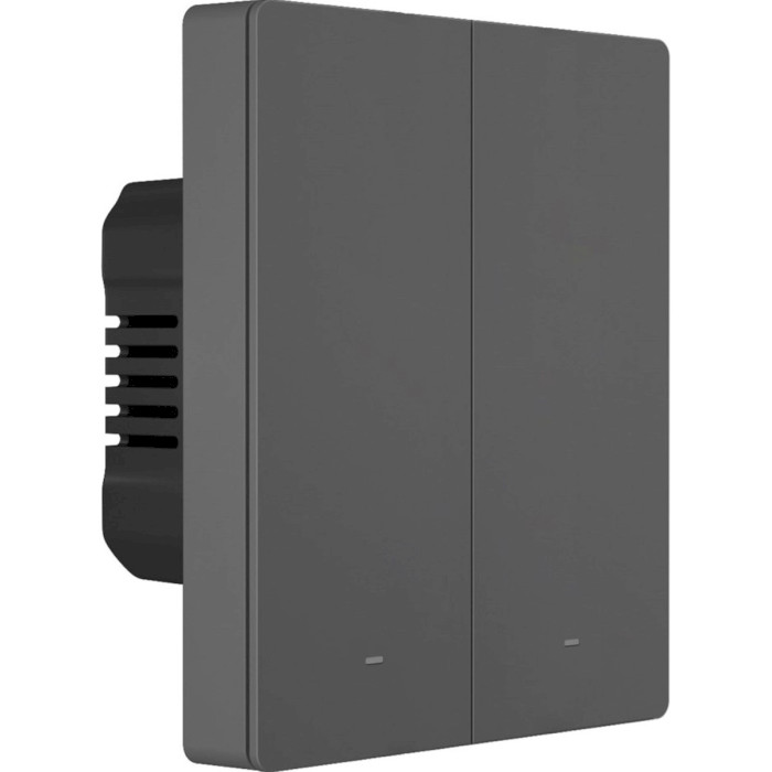 Розумний вимикач SONOFF SwitchMan M5 Smart Wall Switch 2-gang Dim Gray (M5-2C-80)