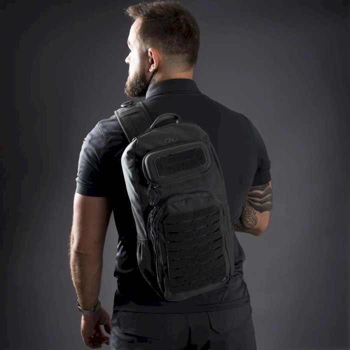 Тактичний рюкзак-слінг HIGHLANDER Stoirm Gearslinger 12L Gray (TT189-DG)