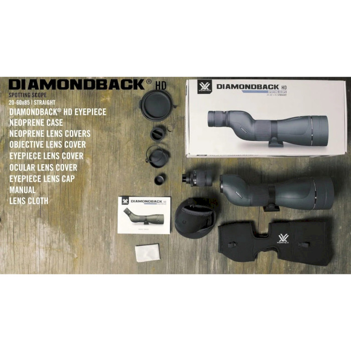 Труба підзорна VORTEX Diamondback HD 20-60x85 (DS-85S)