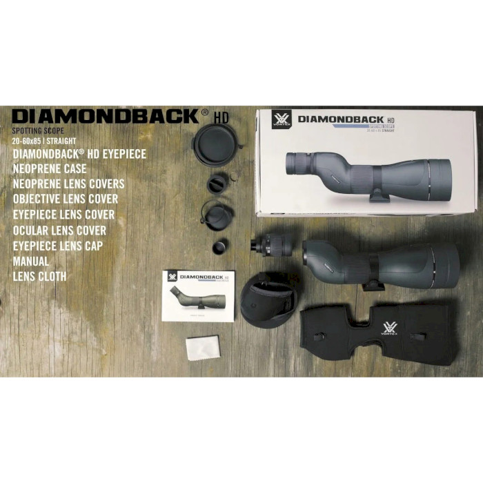 Труба подзорная VORTEX Diamondback HD 20-60x85 (DS-85S)