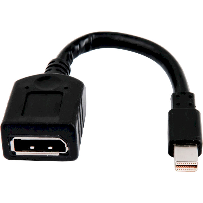 Адаптер PNY Mini DisplayPort - DisplayPort Black (QSP-MINIDP/DPV3)