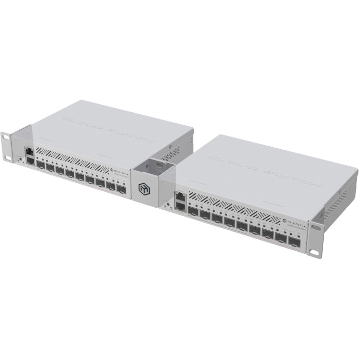 Кріплення в стійку 19" MIKROTIK 1U Dual or 10" Rackmount Kit