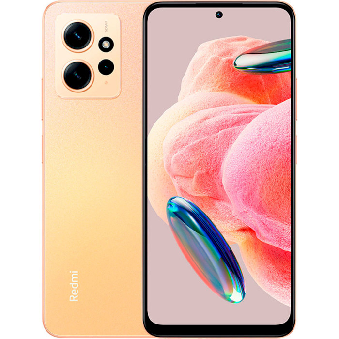 Смартфон REDMI Note 12 8/256GB Sunrise Gold