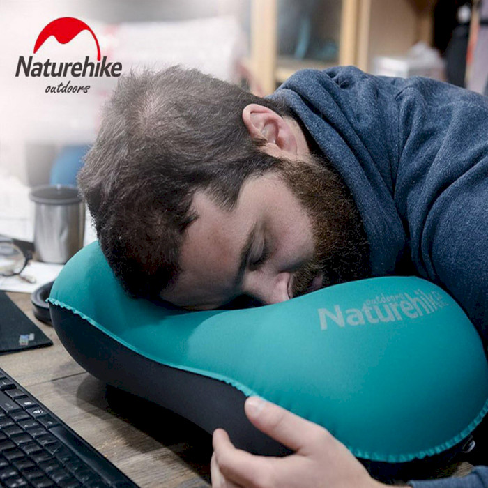 Подушка туристична NATUREHIKE Ultralight TPU Pillow Green (NH17T013-Z-GR)