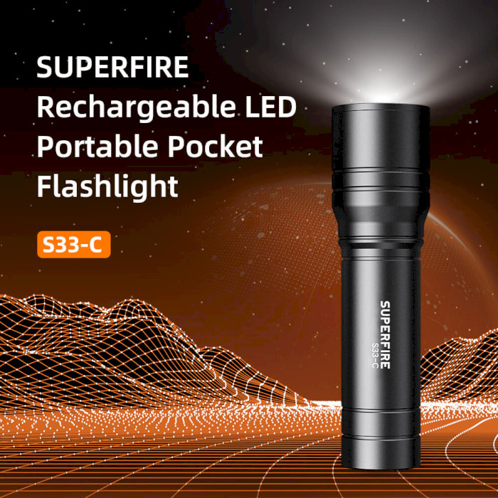 Ліхтар SUPERFIRE S33-C