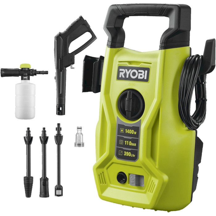 Минимойка высокого давления RYOBI RY110PWA (5133005365)