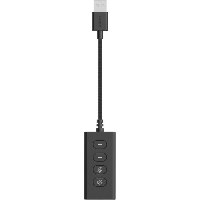 Навушники геймерскі HATOR Hypergang 7.1X USB Black (HTA-844)