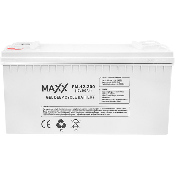 Акумуляторна батарея MAXX FM-12-200 (12В, 200Агод)