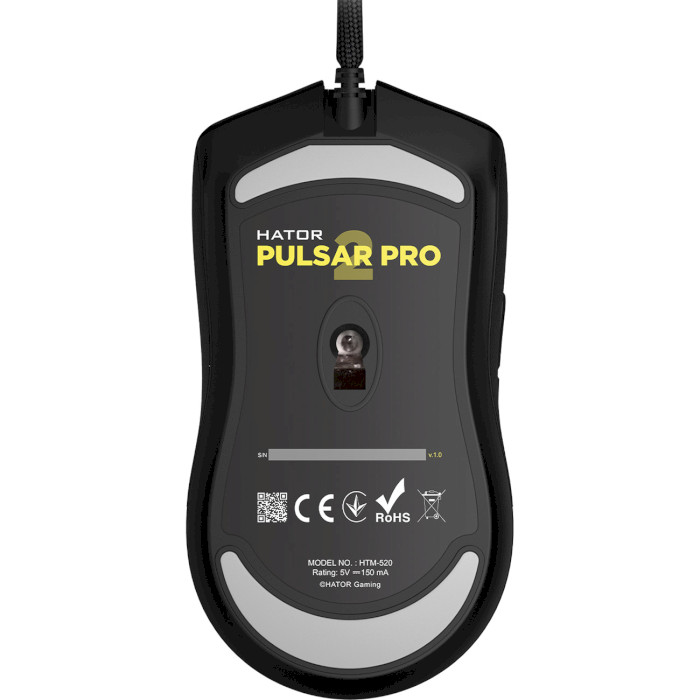 Миша ігрова HATOR Pulsar 2 Pro Black (HTM-520)