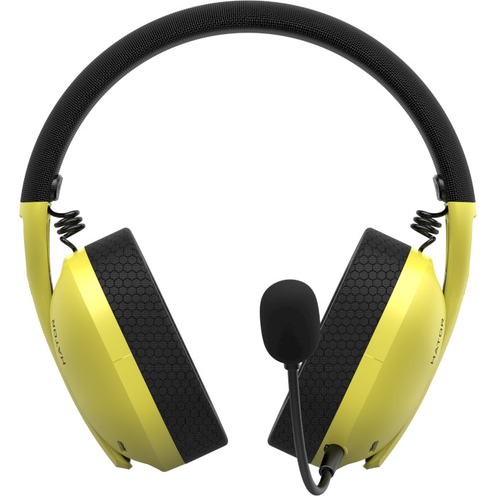 Наушники геймерские HATOR Hyperpunk 2 Wireless Tri-mode Yellow (HTA-857)