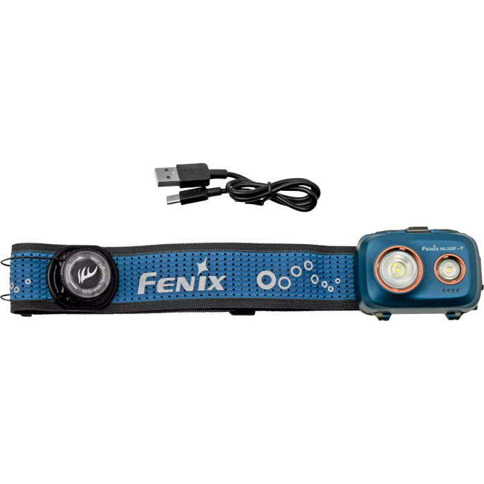 Ліхтар налобний FENIX HL32R-T Blue