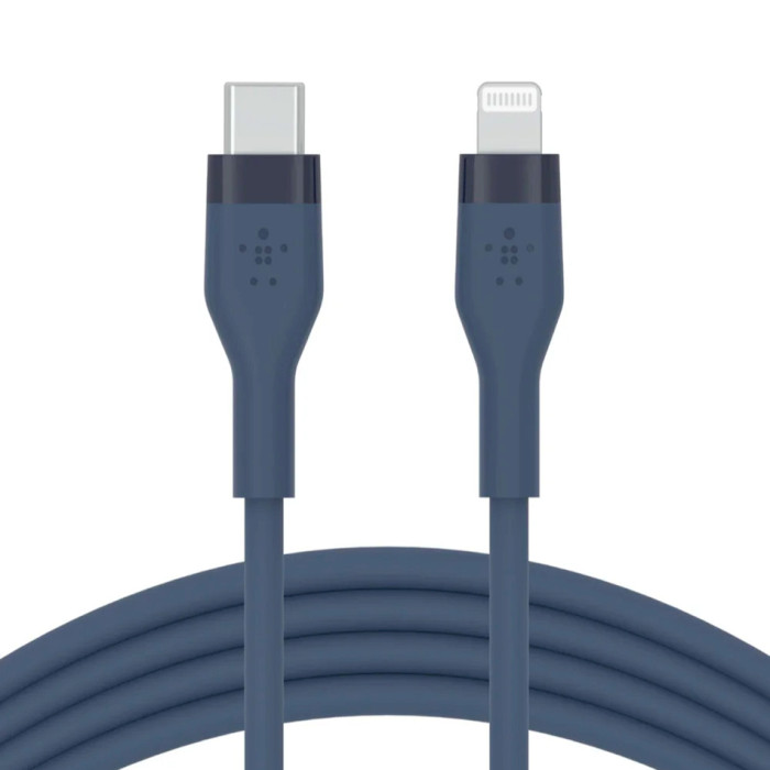 Кабель BELKIN Boost Up Charge Flex USB-C to Lightning 2м Blue (CAA009BT2MBL-OEM)