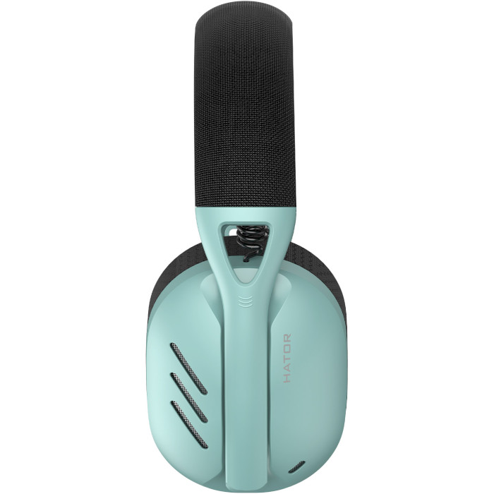 Наушники геймерские HATOR Hyperpunk 2 Wireless Tri-mode Black/Mint (HTA-858)