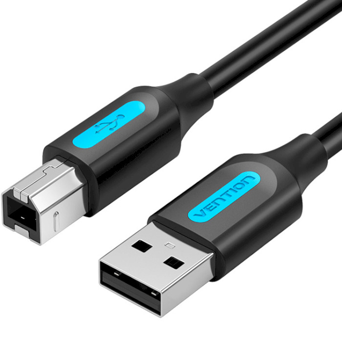 Кабель VENTION USB AM to USB BM Printer Cable 3м Black (COQBI)