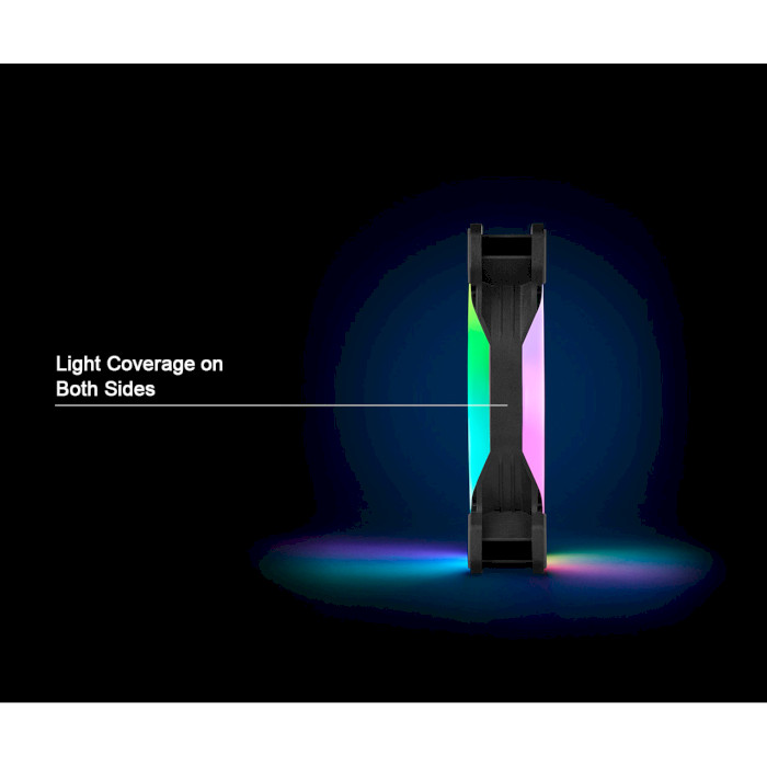 Комплект вентиляторів THERMALTAKE Riing Trio 12 RGB TT Premium Edition Black 3-Pack (CL-F072-PL12SW-A)