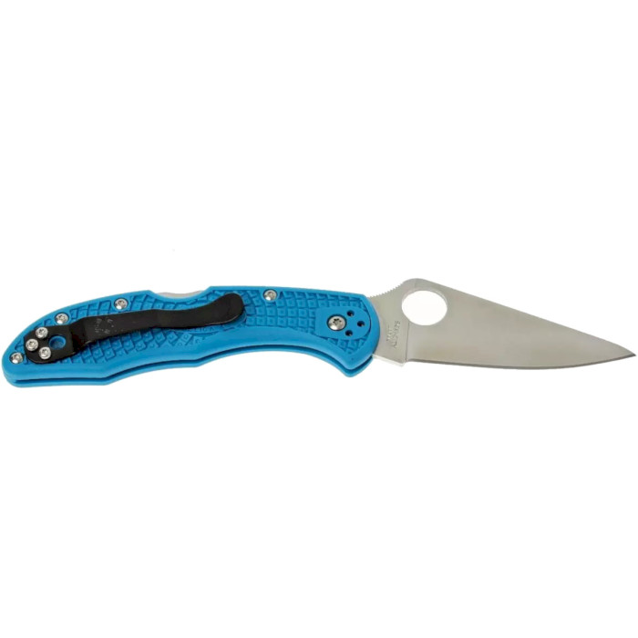 Складной нож SPYDERCO Delica 4 Flat Ground Blue (C11FPBL)