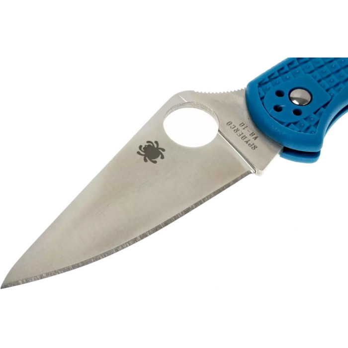 Складной нож SPYDERCO Delica 4 Flat Ground Blue (C11FPBL)