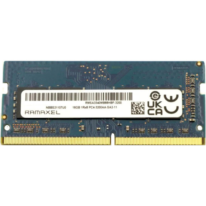 Модуль памяти RAMAXEL SO-DIMM DDR4 3200MHz 16GB (RMSA3340MB88HBF-3200)