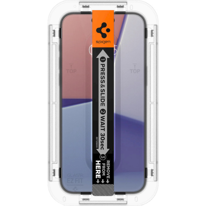 Защитное стекло SPIGEN Glas.tR EZ Fit для iPhone 15 Plus 2-pack (AGL06883)