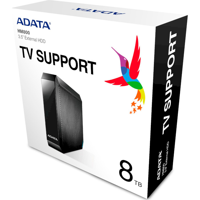 Портативний жорсткий диск ADATA HM800 6TB USB3.2 Black (AHM800-6TU32G1-CEUBK)