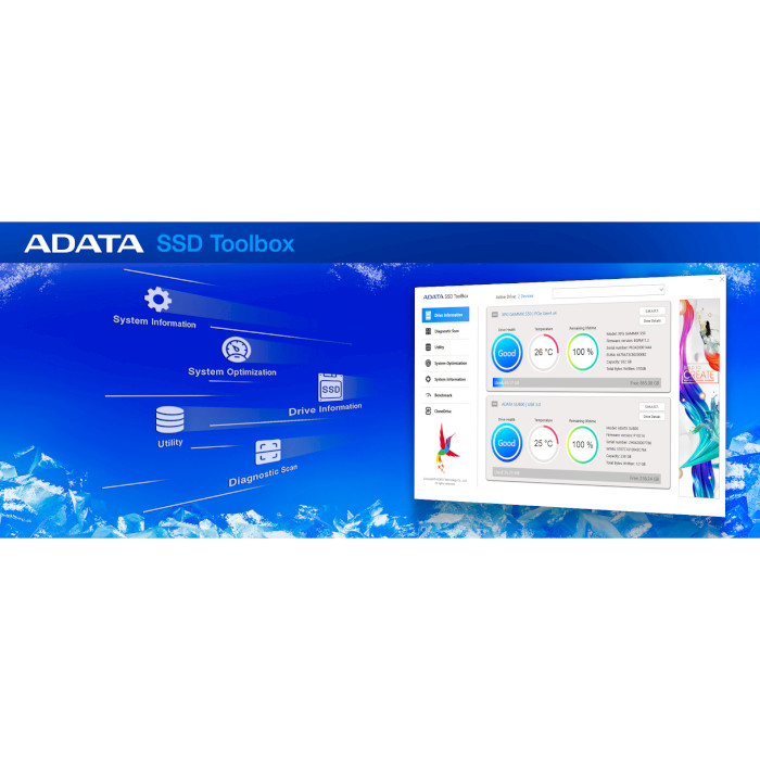 SSD диск ADATA Legend 970 1TB M.2 NVMe (SLEG-970-1000GCI)