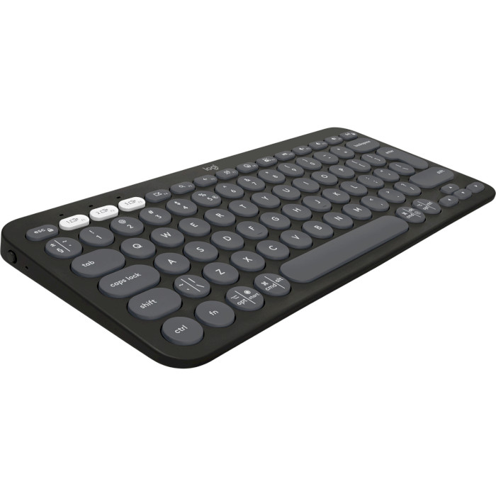 Клавиатура беспроводная LOGITECH Pebble Keys 2 K380s Tonal Graphite (920-011851)